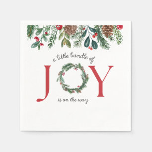 Little Bundle of JOY Baby Shower napkins