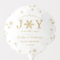 Little Bundle Of Joy Christmas Baby Shower Balloon