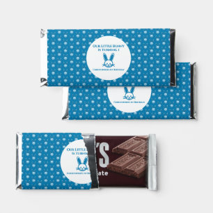 Little Bunny 1st Birthday Hershey Bar Favors