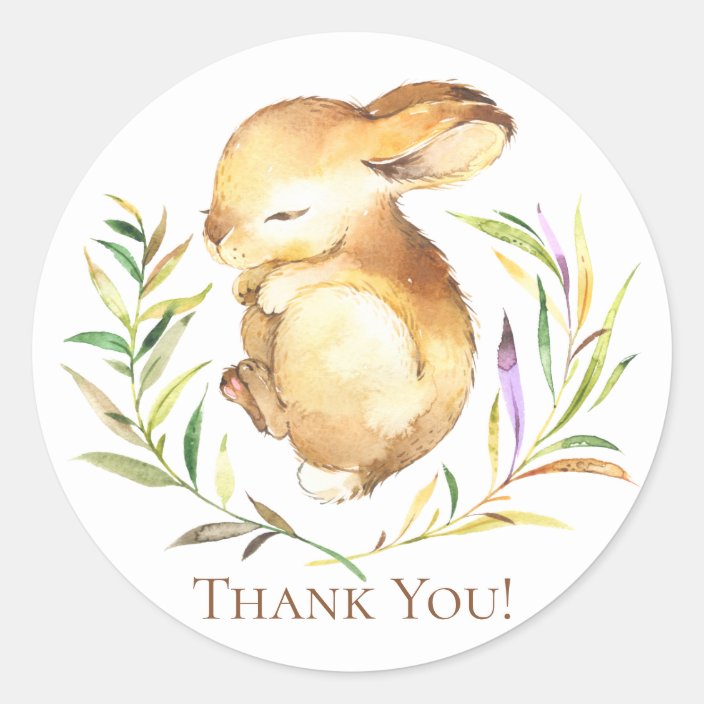 bunny baby shower favors