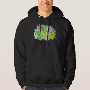Little Bunny Easter Rabbit Carrot Eggs  Easter Day Hoodie