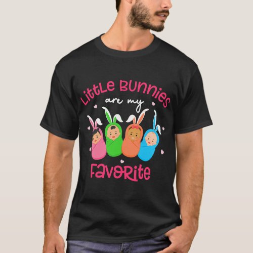 Little Bunny Favorite Easter Labor and Delivery Nu T_Shirt