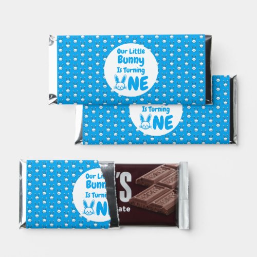 Little Bunny First Birthday Hershey Bar Favors