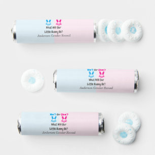 Little Bunny Gender Reveal  Breath Savers® Mints