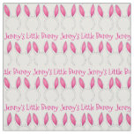 Little Bunny Rabbit Ears New Baby Shower Pink Fabric