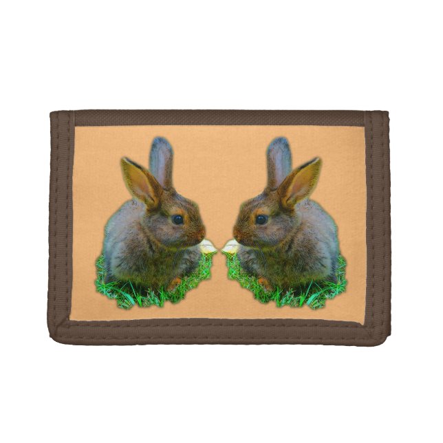 Little Bunny Trifold Wallet (Front)