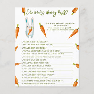 Little bunny - Who knows mommy best