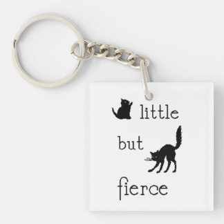 Little but Fierce key chain
