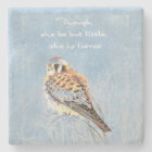 Little But Fierce Shakespeare Quote Kestrel Bird