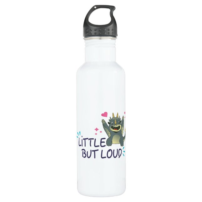 Little but loud stainless steel water bottle (Front)