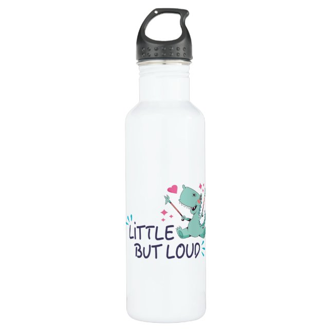 Little but loud stainless steel water bottle (Front)