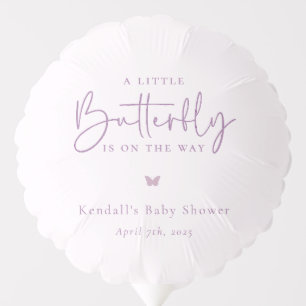 Little Butterfly Baby Shower Balloon