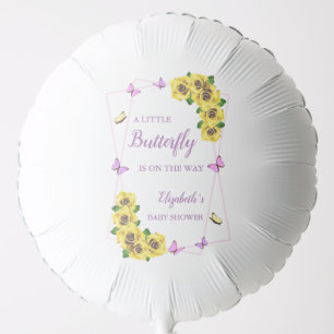 Little Butterfly Baby Shower Balloon