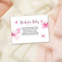 Little Butterfly Baby Shower Books for Baby