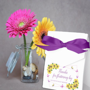 Little Butterfly Baby Shower Favor Boxes