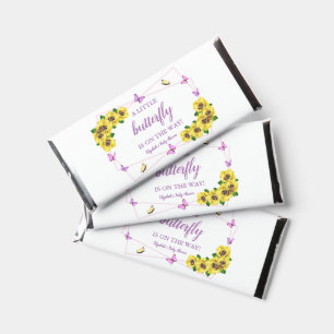 Little Butterfly Baby Shower Hershey Bar Favors