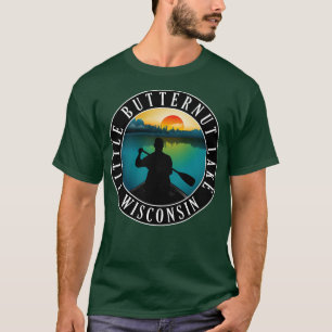 Little Butternut Lake Wisconsin Canoeing T-Shirt