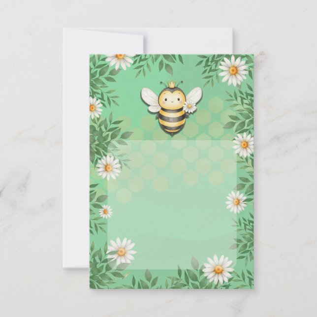 Little buzz bee thank you card (Front)