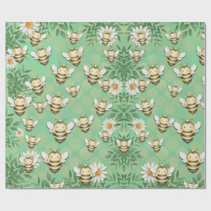 Little Buzz Bee Wrapping paper