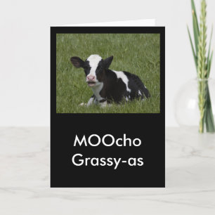 Little Calf Letterpress Thank You Card
