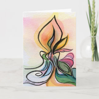 Little Candle Notecard