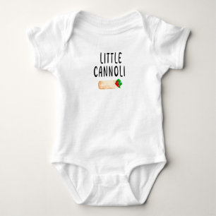 Little Cannoli Baby  Pastry shirt ,Hipster Baby 