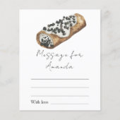 Little Cannoli Birthday Time capsule message (Front)