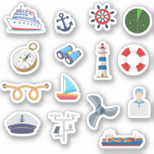 Little Captains: Nautical Wonders Sticker