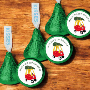 Little Car Holiday Onederful 1st Birthday Favors