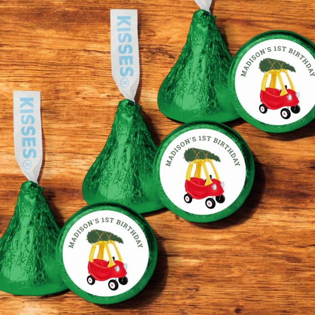 Little Car Holiday Onederful 1st Birthday Favors  (Creator Uploaded)