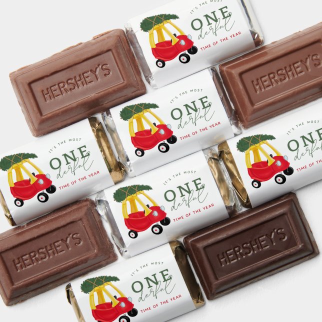 Little Car Holiday Onederful Birthday Favors  (Assorted)
