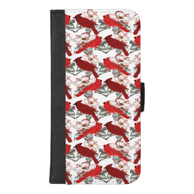 Little Cardinals iPhone Wallet Case (Front)