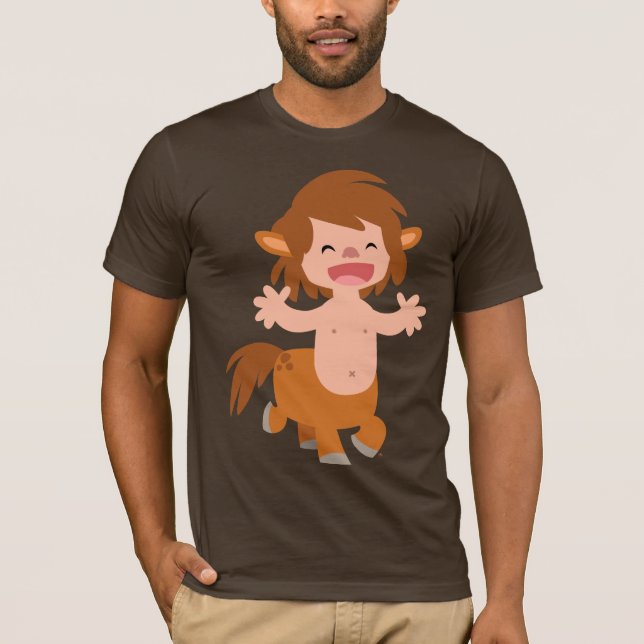 Little Cartoon Centaur T-Shirt (Front)