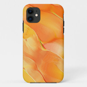 Little carved in yellow and many orange iPhone 11 case