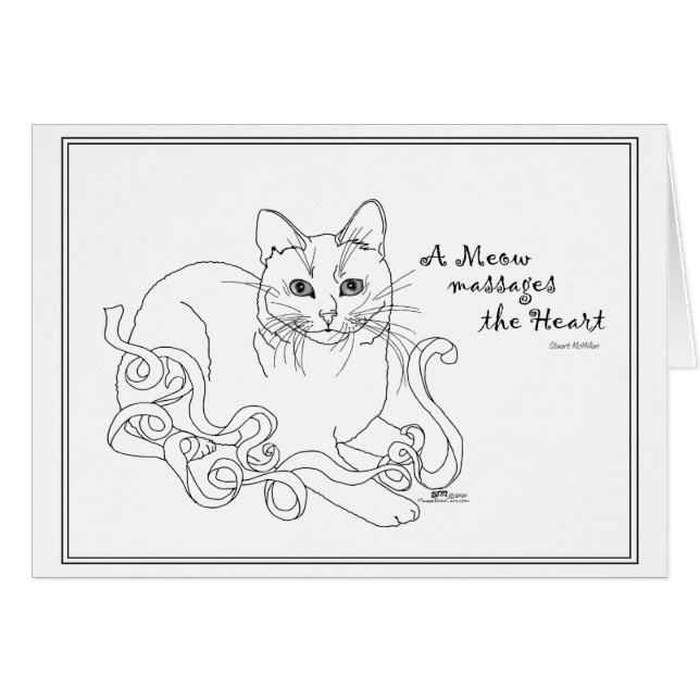 Little Cat Friend Cards (Front Horizontal)