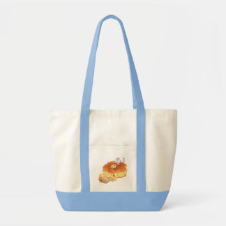 Little Cat & Walnut bread トートバッグ Tote Bag