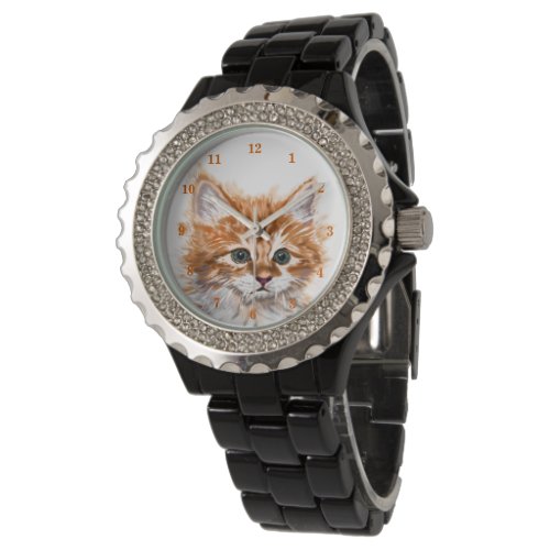 Little Cat Watch I Love Pets