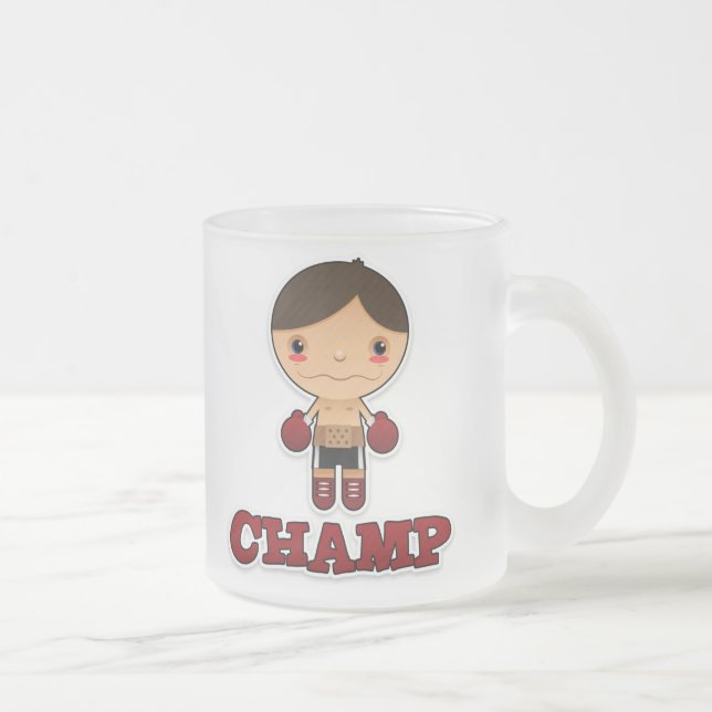 Little Champ - Frosted Mug - Boy (Right)