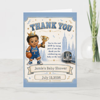 Little Champ Thank You Card