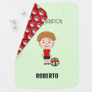 Little champion baby blanket