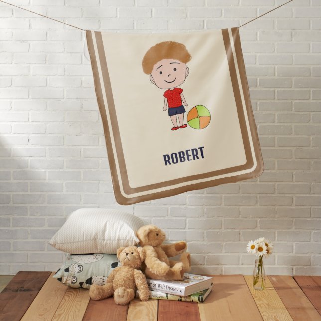 Little champion baby blanket (In Situ)