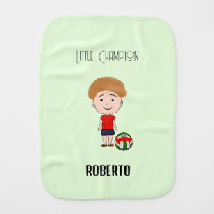 Little champion  baby burp cloth