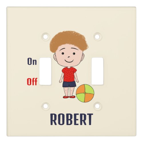 Little champion light switch cover
