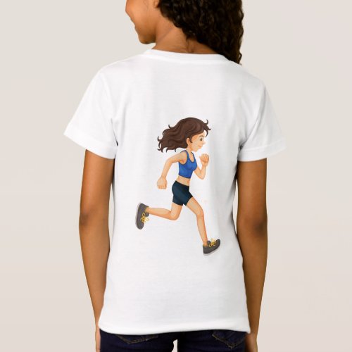 Little Champions Collection Kids Sports Design  T_Shirt