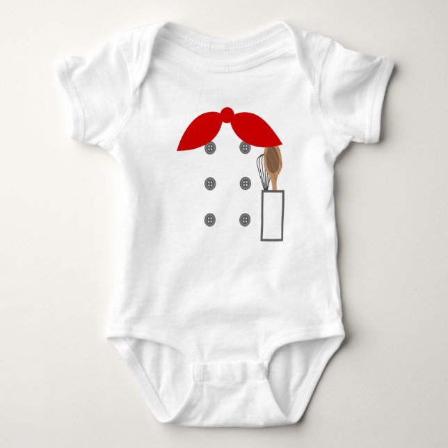 Little Chef Baby Bodysuit (Front)