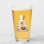 Little Chef Bichon: Asian Cooking Kitchen Art Glass