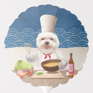 Little Chef Dog Balloon