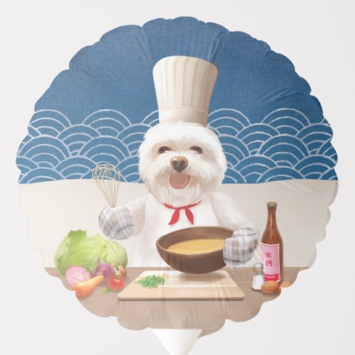 Little Chef Dog Balloon
