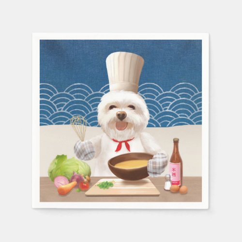 Little Chef Dog Napkins