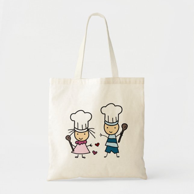 Little Chef Kids Tote Bag (Front)